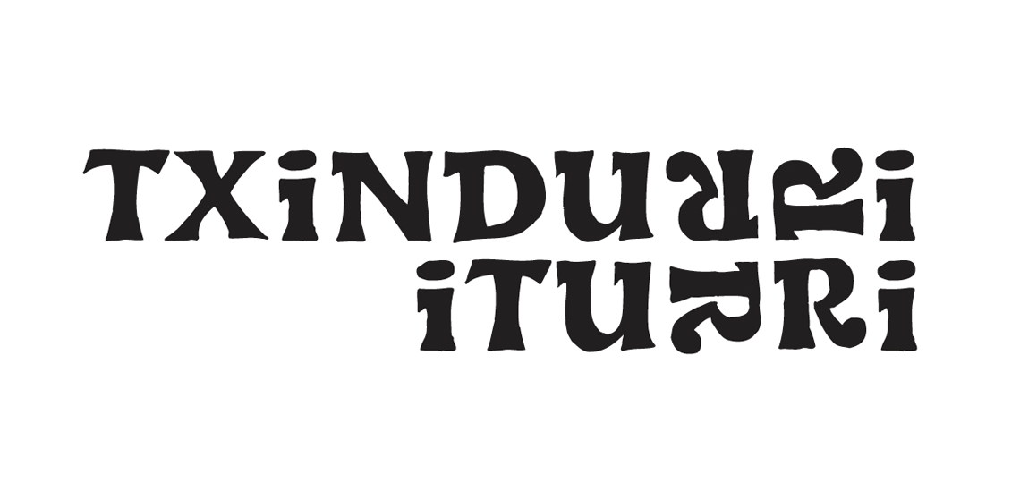 Lettering Txindurri Iturri