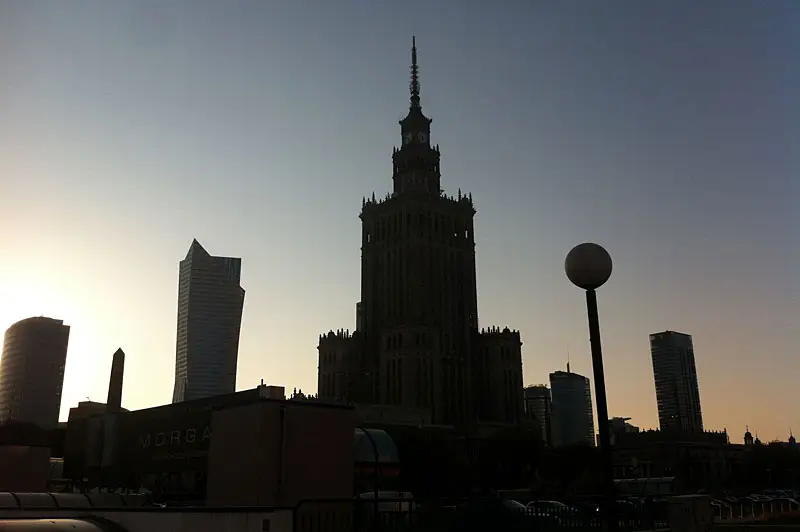 Skyline of Warsaw