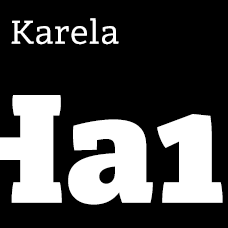 Karela typeface detail